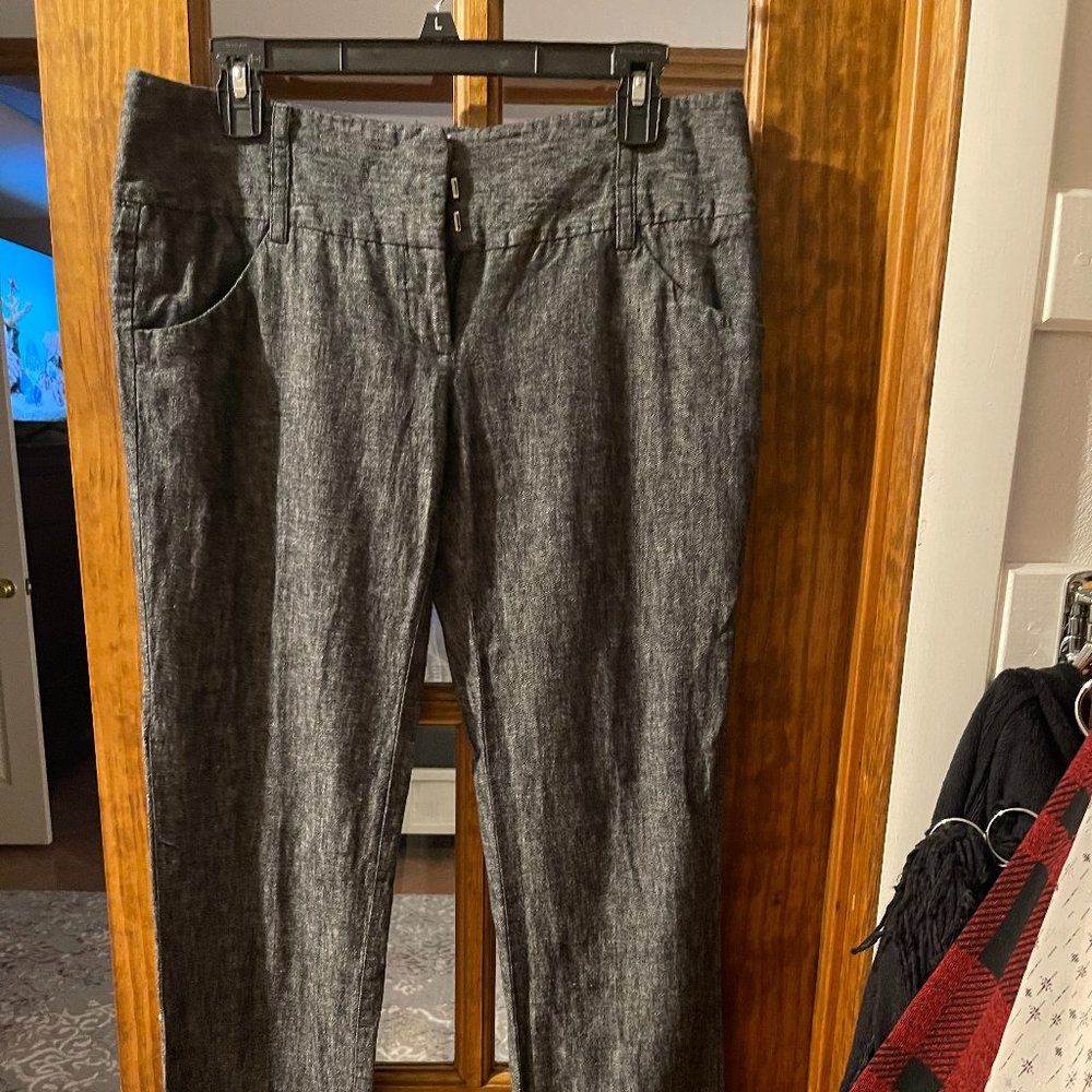 B Wear Gray Dress Capris, Size 11
